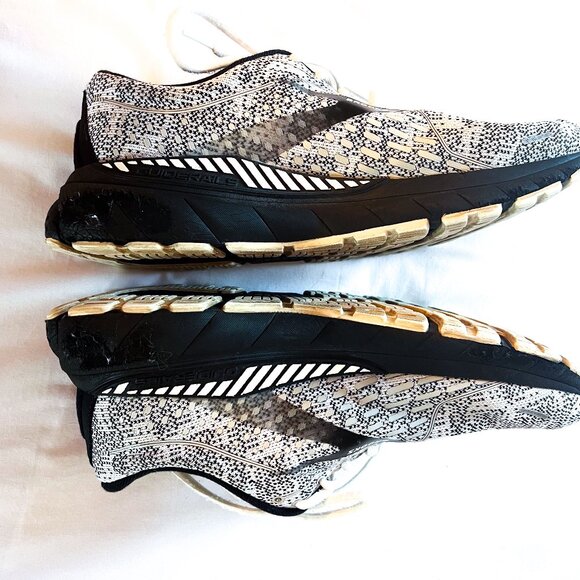 Brooks Women's Adrenaline Gts 21 White/Grey/Black Running Shoes Size 11 Medium - Picture 12 of 14